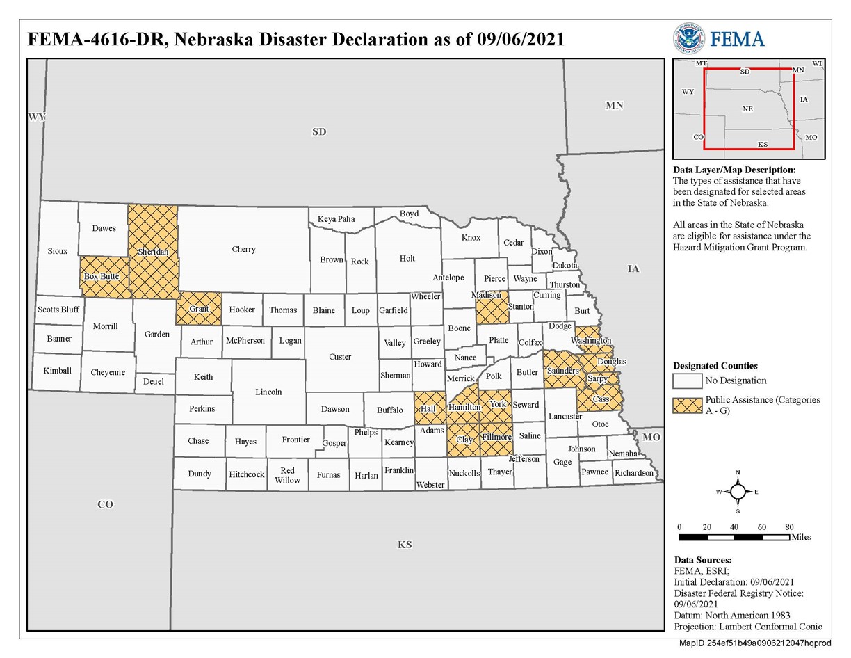 fema dr 4616 disaster map disaster map